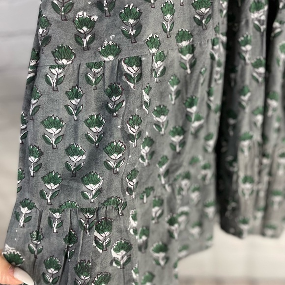 Modern Soul Green Floral Mini Dress - Picture 10 of 12